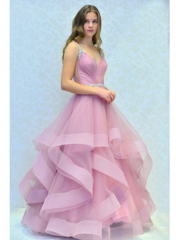 Outlet Vanhojentanssimekko 14433 Dusty Rose Koko 36,38